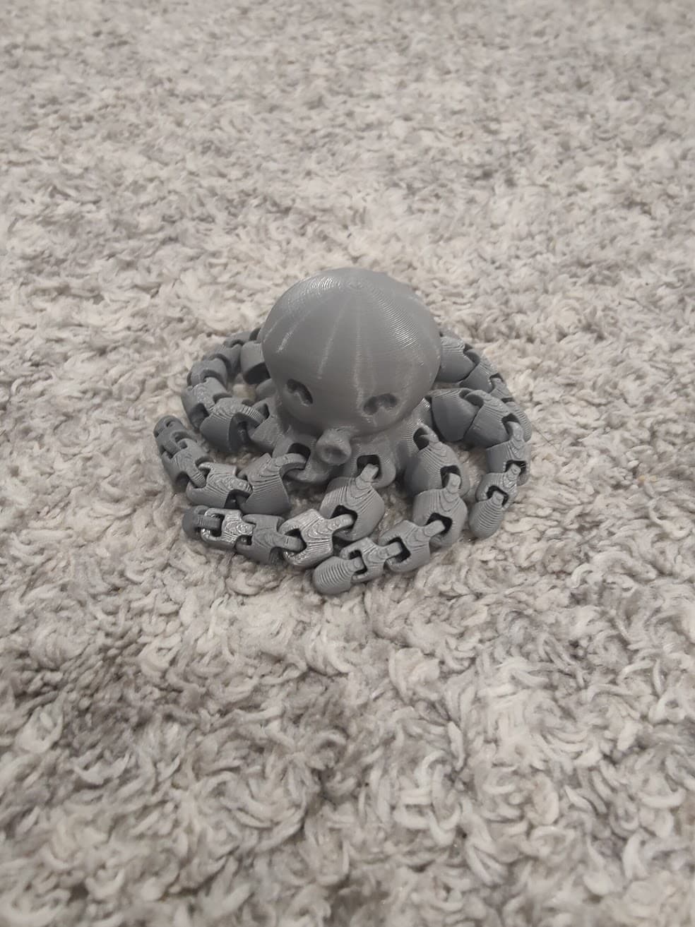 Articulated cute octopus